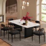 Luna Marble-Dining Set - Image 2