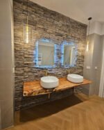 Form-Live Edge Wash Console