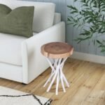 Timber columns-Side Table - Image 3