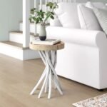 Timber columns-Side Table - Image 2