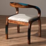 Sapphire Curve-Dining Chair - Image 4