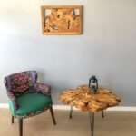 Rustic Olive-Side Table - Image 2