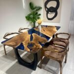 Blue Vein-Dining Table