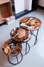 Olive Crown-Side Table Set - Image 2