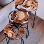 Olive Crown-Side Table Set