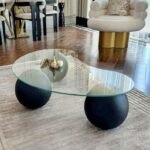 Wooden Ball-Coffee Table