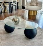 Wooden Ball-Coffee Table
