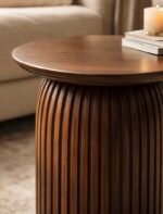 Ribbed-Side Table - Image 2
